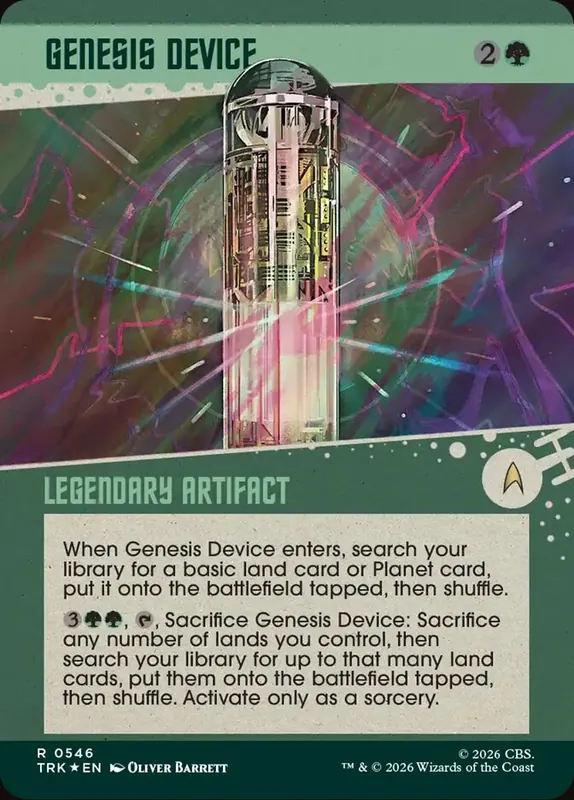 Genesis Device [Star Trek]