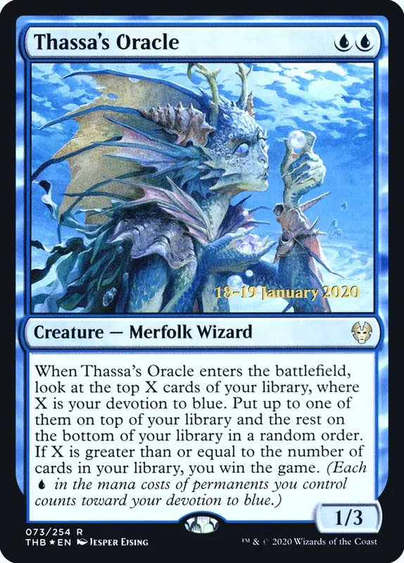 Thassa's Oracle [Theros Beyond Death Promos]