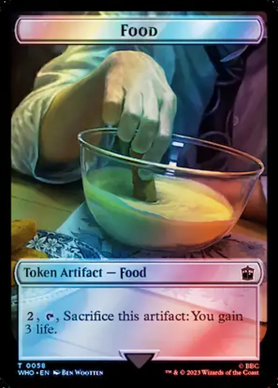 Food [Doctor Who Tokens]