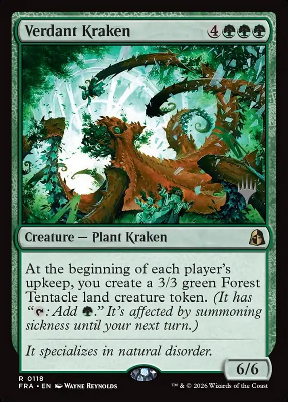 Verdant Kraken [Reality Fracture Promos]