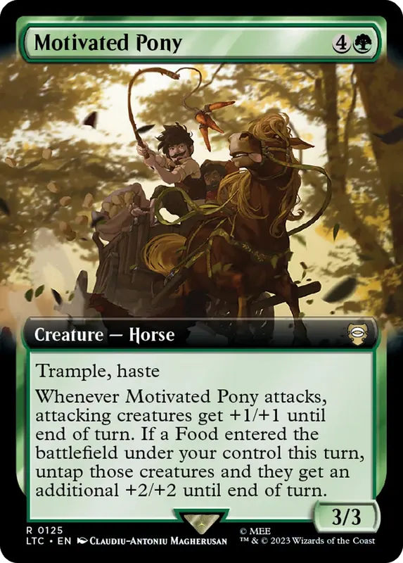 Motivated Pony (Extended Art) [The Lord of the Rings: Tales of Middle-Earth Commander]
