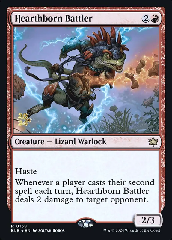 Hearthborn Battler [Bloomburrow Promos]