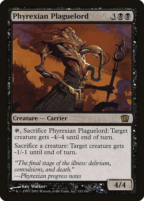 Phyrexian Plaguelord [Eighth Edition]