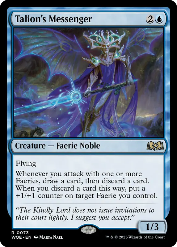 Talion's Messenger [Wilds of Eldraine] - Español