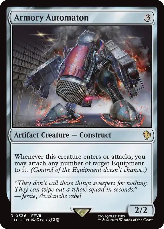 Armory Automaton (Surge Foil) [FINAL FANTASY Commander]