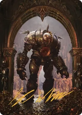 Marut Art Card (Gold-Stamped Signature) [Commander Legends: Battle for Baldur's Gate Art Series]