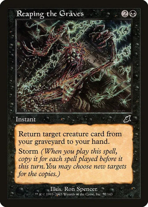 Reaping the Graves [Scourge] - Español
