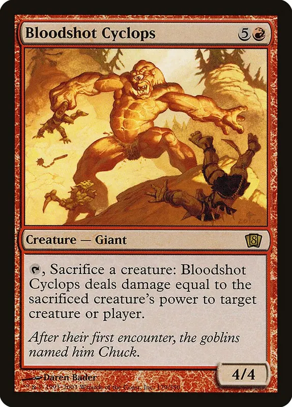 Bloodshot Cyclops [Eighth Edition]