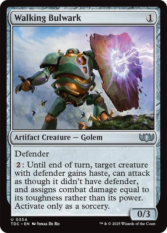 Walking Bulwark [Tarkir: Dragonstorm Commander]
