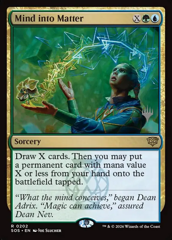 Mind into Matter [Secrets of Strixhaven Promos]