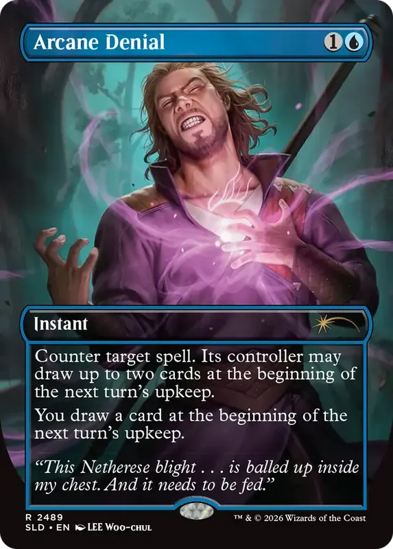 Arcane Denial (2489) [Secret Lair Drop Series]