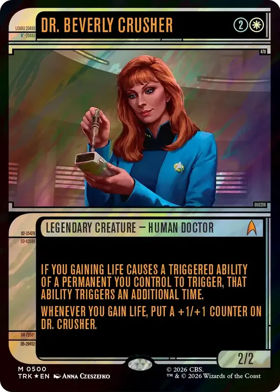 Dr. Beverly Crusher (Showcase) (Surge Foil) [Star Trek]