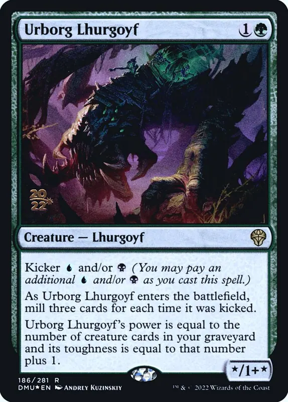 Urborg Lhurgoyf [Dominaria United Promos]