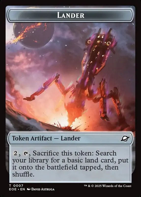 Lander [Edge of Eternities Tokens]