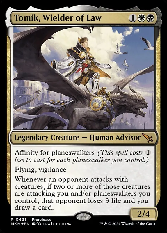 Tomik, Wielder of Law [Murders at Karlov Manor]