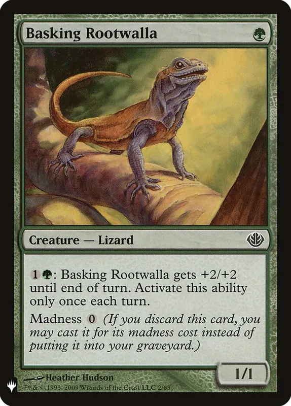 Basking Rootwalla [The List]