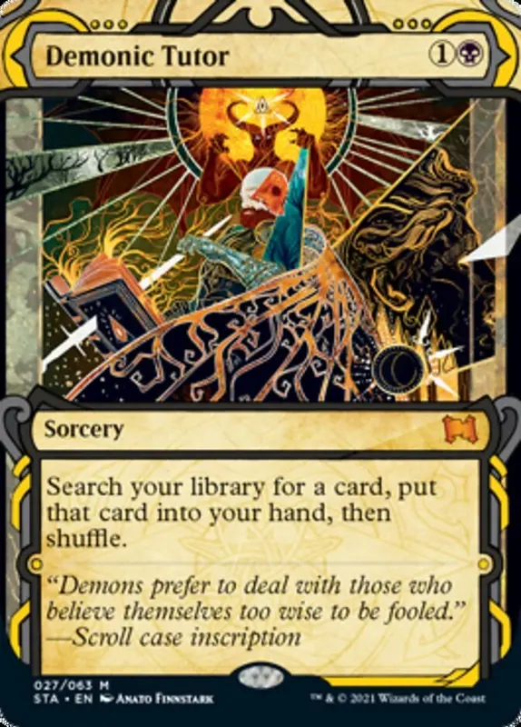 Demonic Tutor [Strixhaven: Mystical Archive]