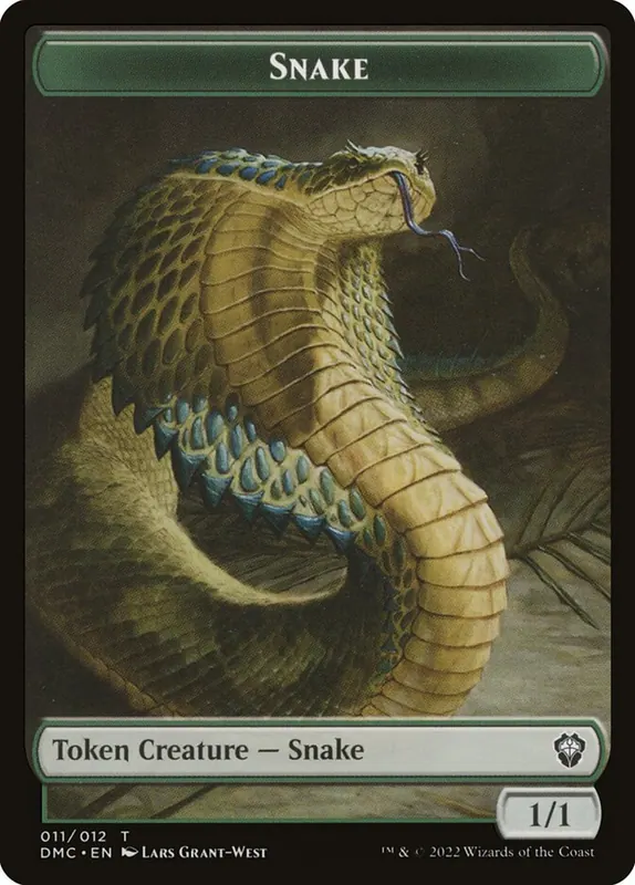 Snake [Dominaria United Commander Tokens]