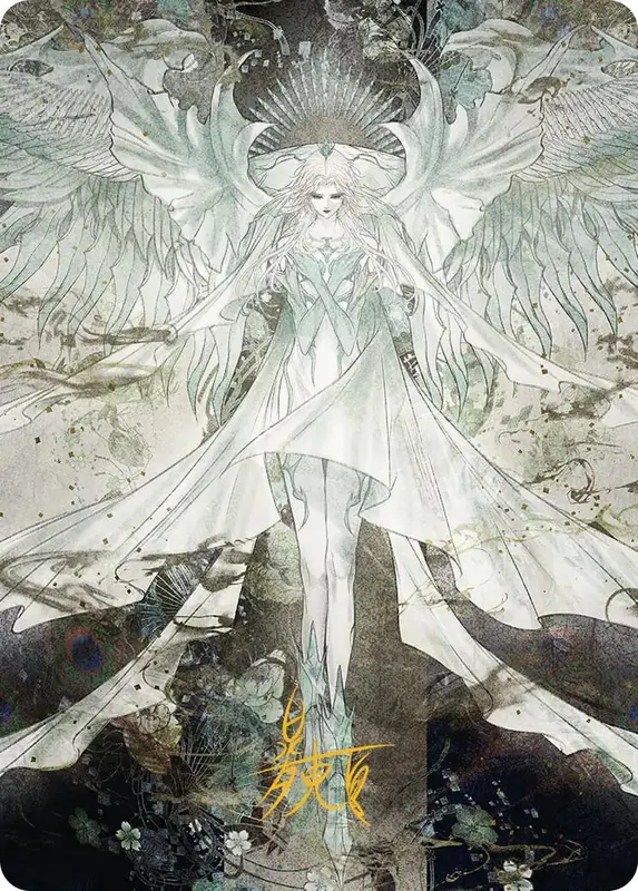 Hydaelyn, the Mothercrystal Art Card (Gold-Stamped Signature) [FINAL FANTASY Art Series]