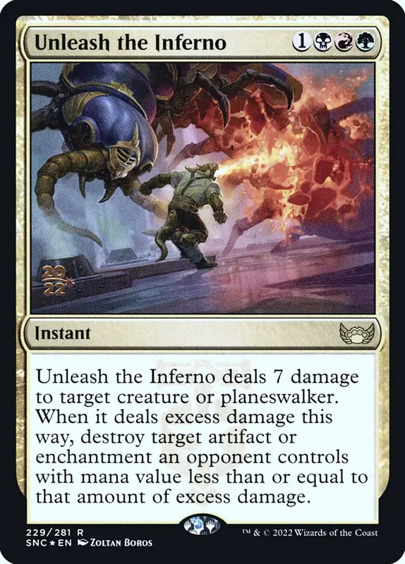 Unleash the Inferno [Streets of New Capenna Promos]