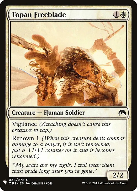 Topan Freeblade [The List]