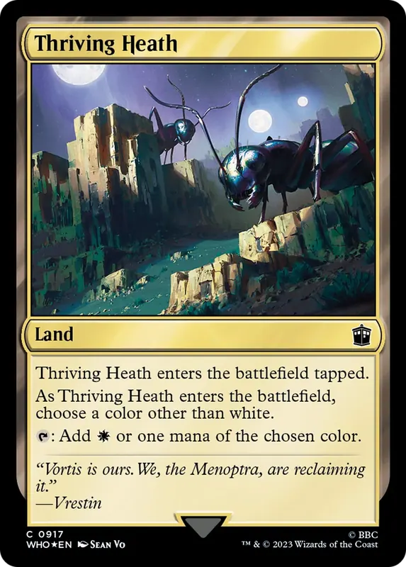 Thriving Heath (Surge Foil) [Doctor Who]