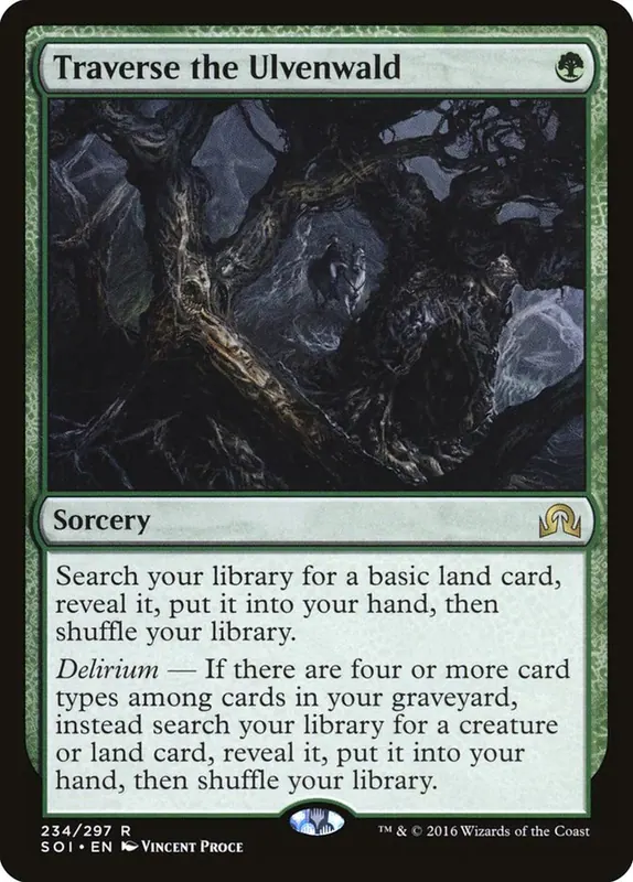 Traverse the Ulvenwald - Español [Shadows over Innistrad]