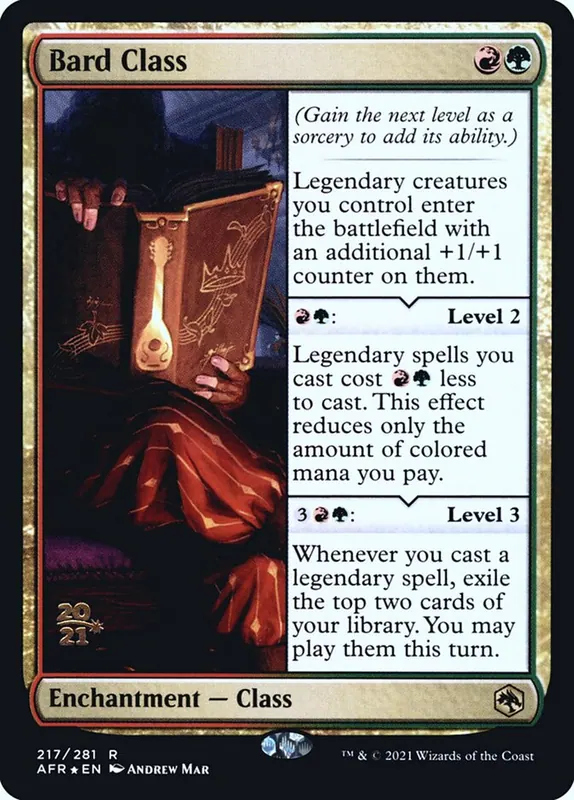 Bard Class [Adventures in the Forgotten Realms Promos]