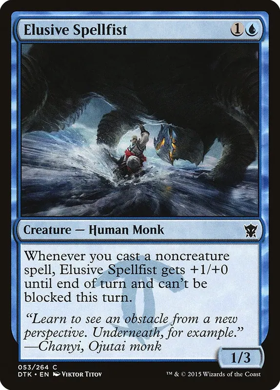 Elusive Spellfist [Dragons of Tarkir]