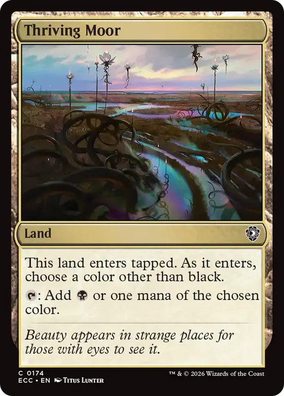 Thriving Moor [Lorwyn Eclipsed Commander]