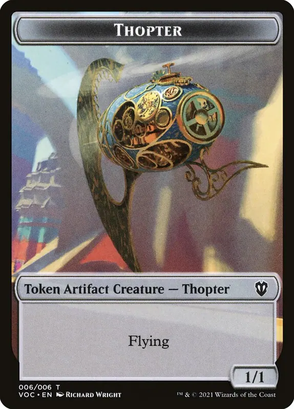 Thopter [Crimson Vow Commander Tokens]