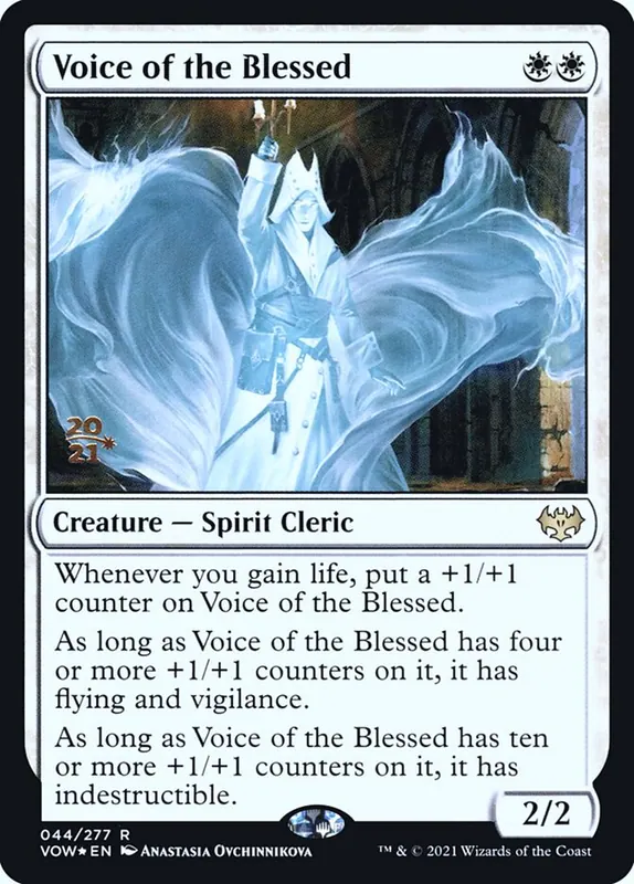 Voice of the Blessed [Innistrad: Crimson Vow Promos]