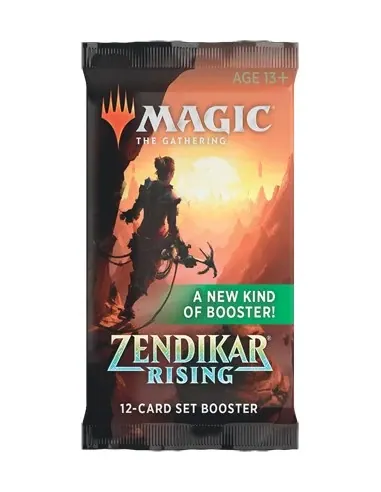 MTG ZENDIKAR RISING SET BOOSTER SOBRE DE CARTAS