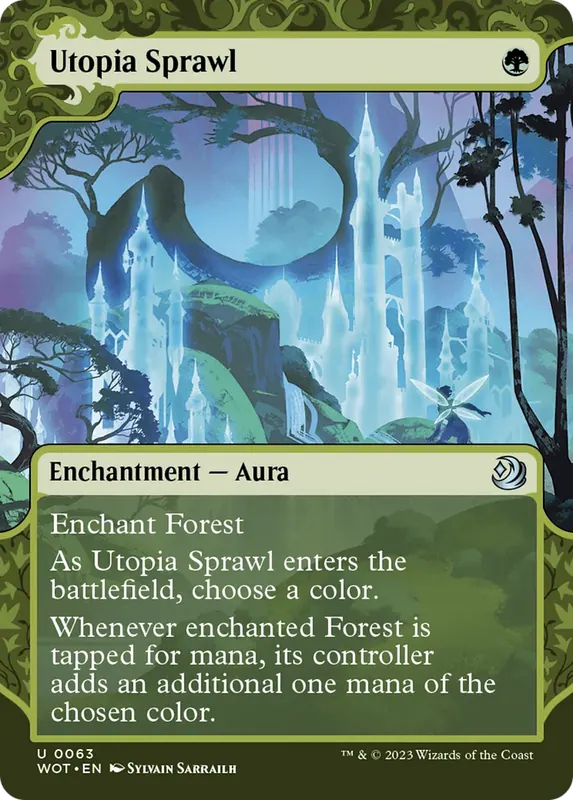 Utopia Sprawl - Español [Wilds of Eldraine: Enchanting Tales]