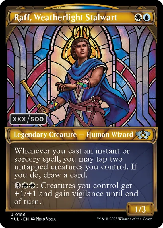 Raff, Weatherlight Stalwart (Serialized) [Multiverse Legends]