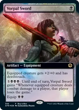 Vorpal Sword (Buy-A-Box) [Dungeons & Dragons: Adventures in the Forgotten Realms] - Español
