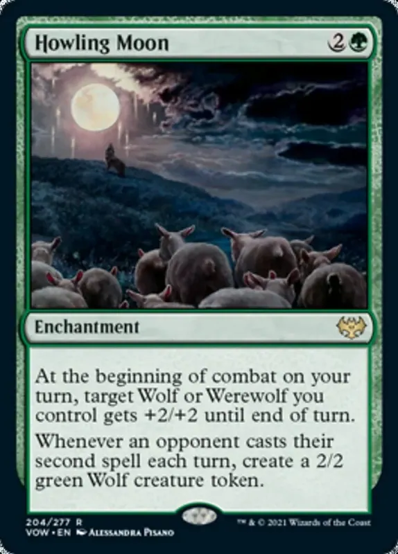 Howling Moon [Innistrad: Crimson Vow] - Español