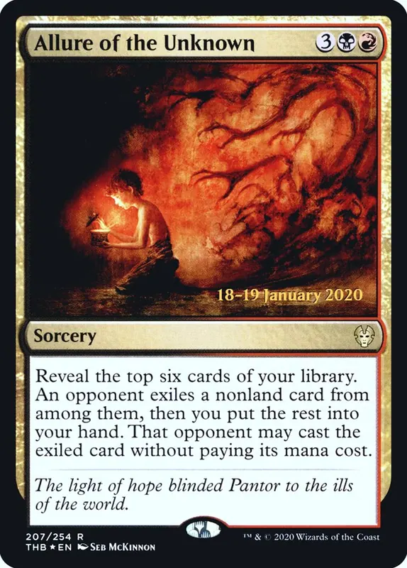 Allure of the Unknown [Theros Beyond Death Promos]