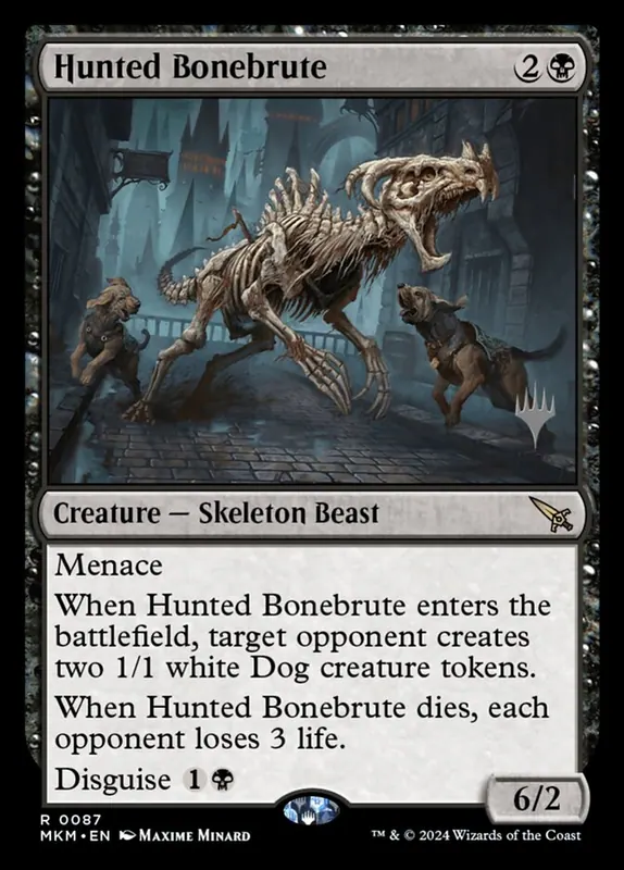 Hunted Bonebrute [Murders at Karlov Manor Promos]