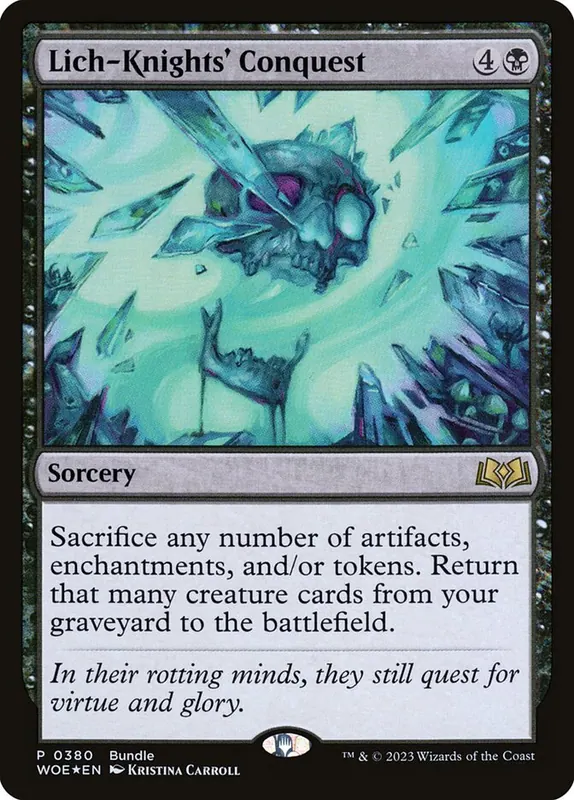 Lich-Knights' Conquest [Wilds of Eldraine]