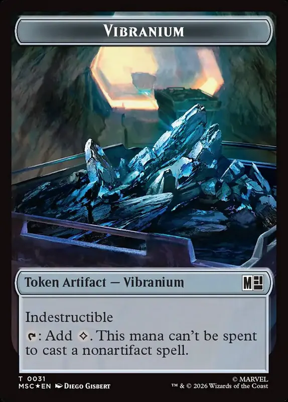 Vibranium [Marvel Super Heroes Commander Tokens]