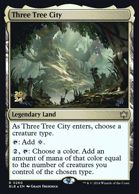 Three Tree City [Bloomburrow Promos]