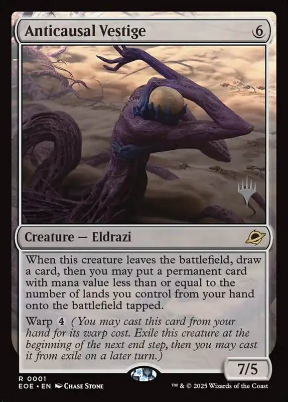 Anticausal Vestige [Edge of Eternities Promos]