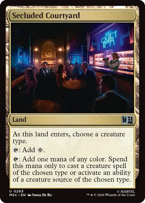 Secluded Courtyard [Marvel Super Heroes Commander]