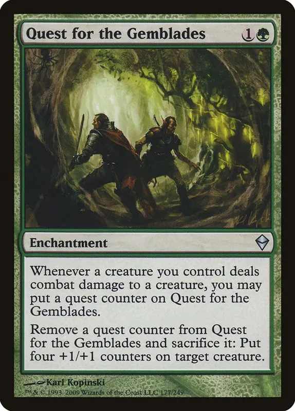 Quest for the Gemblades [Zendikar]