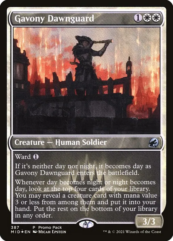 Gavony Dawnguard [Innistrad: Midnight Hunt]