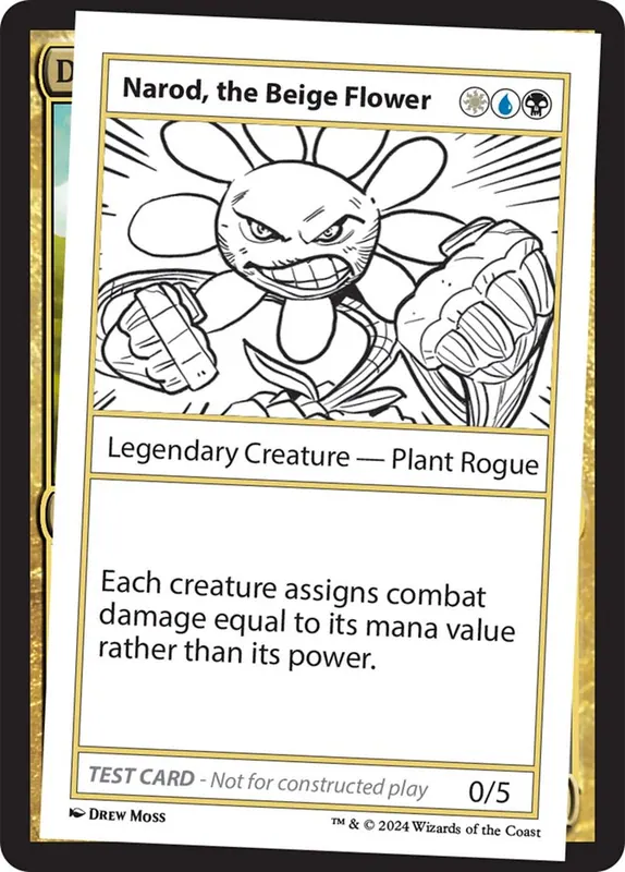 Narod, the Beige Flower [Mystery Booster 2]