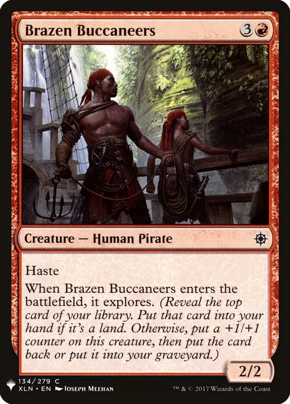 Brazen Buccaneers [The List]