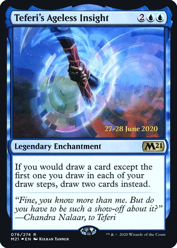Teferi's Ageless Insight [Core Set 2021 Promos]