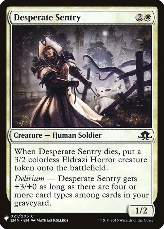 Desperate Sentry [The List]